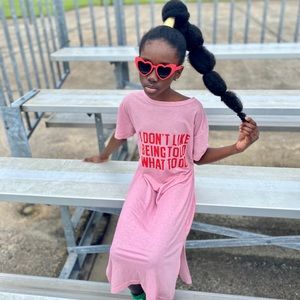 Pink TShirt Dress NWT